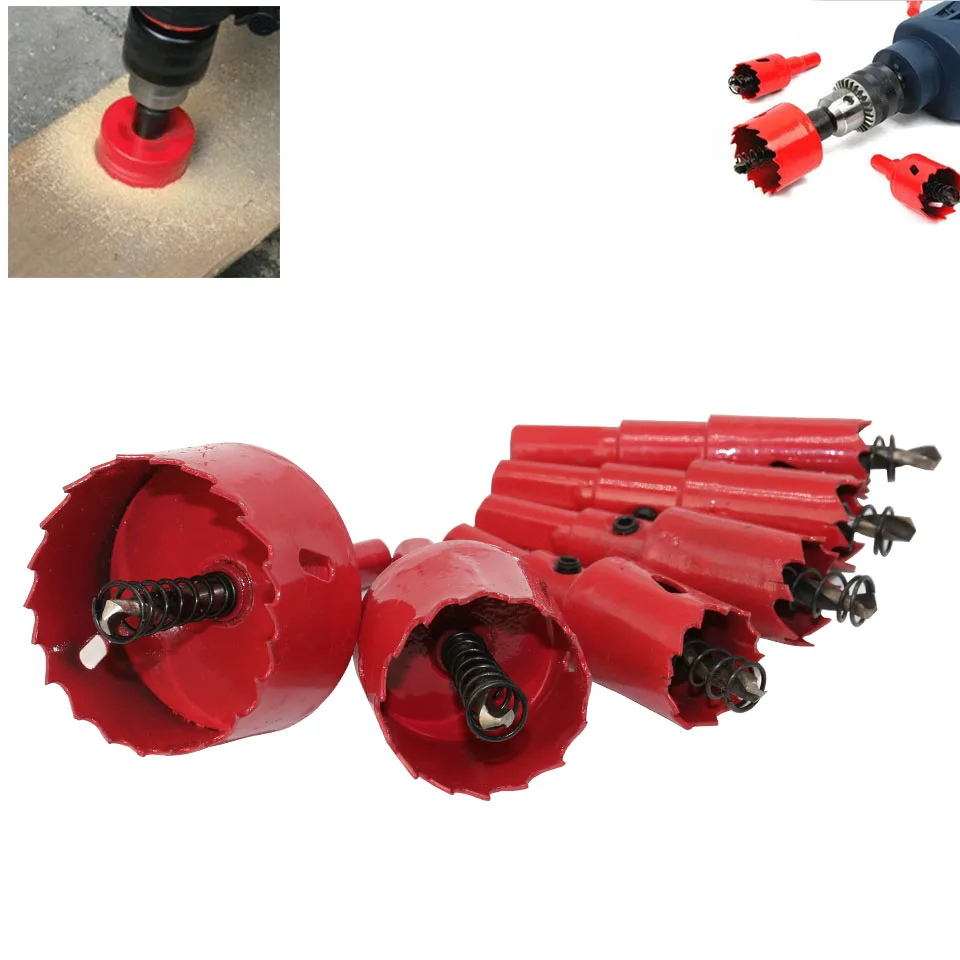 1Pc 16mm-200mm Drill Bit Hole Saw Twist Drill Bits Cutter Power Tool Metal Holes Drilling Kit Carpentry Tools for Wood Steel
1Pc 16mm-200mm Drill Bit Hole Saw Twist Drill Bits Cutter Power Tool Metal Holes Drilling Kit Carpentry Tools for Wood Steel