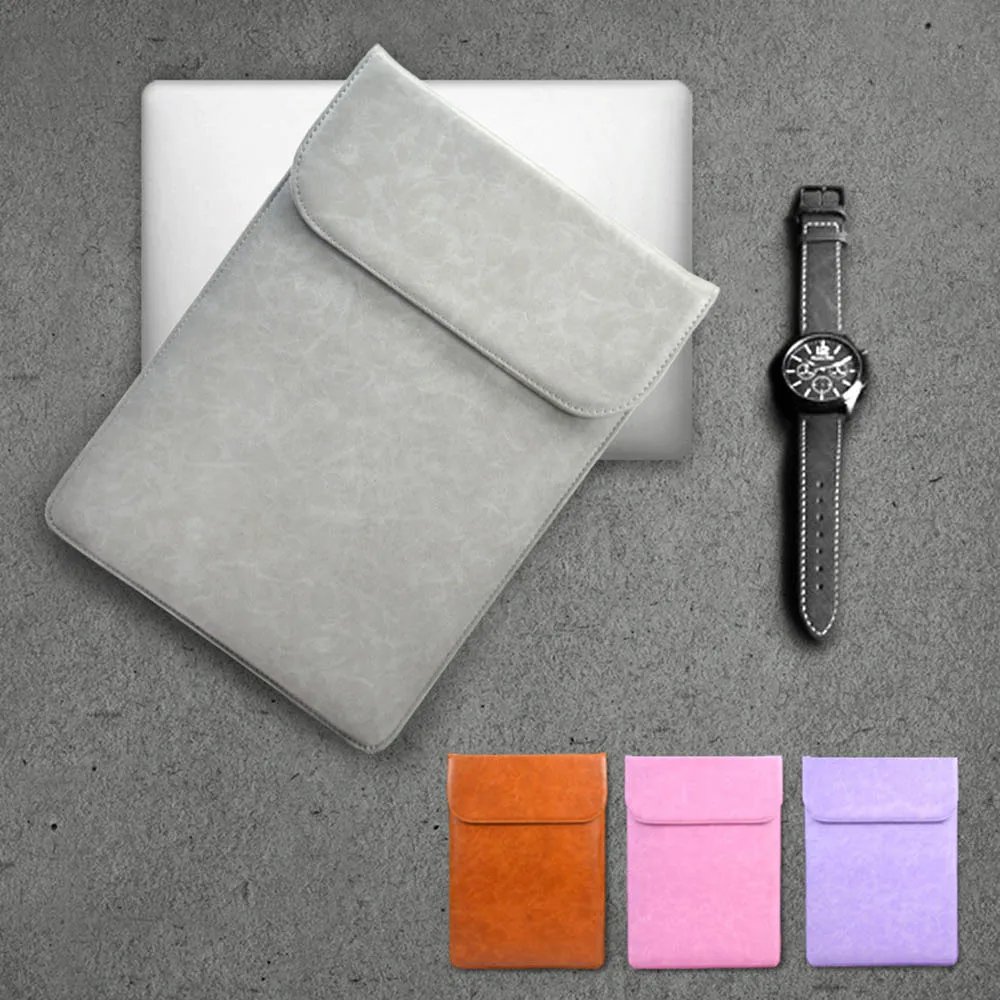 Universal PU Leather Laptop Sleeve Bag For Macbook air 11 pro 13 Laptop Case Simple Notebook Bag Candy Colors Case Pouch
Universal PU Leather Laptop Sleeve Bag For Macbook air 11 pro 13 Laptop Case Simple Notebook Bag Candy Colors Case Pouch