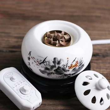 220 Volt Ceramic Incense Burner Household Goods Decoration Ice Cracking Kiln Creative Dish Incense Burner Aromatherapy Furnace E
220 Volt Ceramic Incense Burner Household Goods Decoration Ice Cracking Kiln Creative Dish Incense Burner Aromatherapy Furnace E
