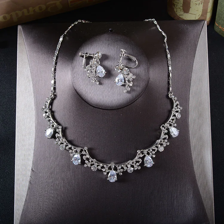 SLBRIDAL Rhinestones Crystals Cubic Zircon Wedding Jewelry Set Bridal CZ Necklace Earring Set Banquet Jewelry Set Bridesmaids
SLBRIDAL Rhinestones Crystals Cubic Zircon Wedding Jewelry Set Bridal CZ Necklace Earring Set Banquet Jewelry Set Bridesmaids