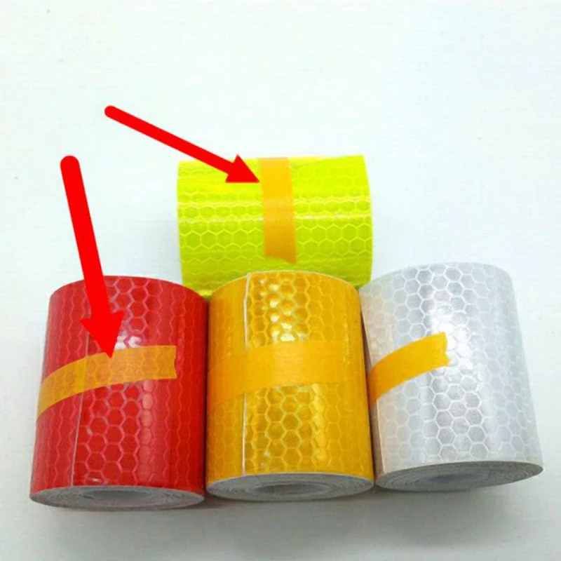 5cmx3m 4color Safety Mark Reflective Tape Sticker Car Styling Self Adhesive Warning Tape Automobiles Motorcycle Reflective Strip
5cmx3m 4color Safety Mark Reflective Tape Sticker Car Styling Self Adhesive Warning Tape Automobiles Motorcycle Reflective Strip