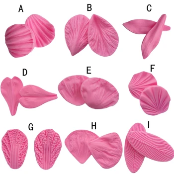 9 Style Petal Shaped Silicone Mold Cake Decoration Fondant Cake 3D Food Grade Silicone Mould Baking Tools
9 Style Petal Shaped Silicone Mold Cake Decoration Fondant Cake 3D Food Grade Silicone Mould Baking Tools