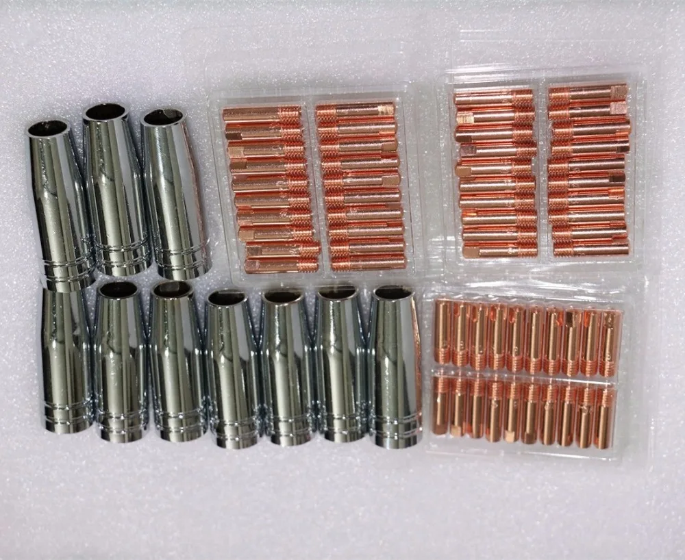 70PCS CO2 Mig Mag welding torch aircooled MB 15AK swan neck contact tip holder gas nozzle M6*25MM 0.8 1.0
70PCS CO2 Mig Mag welding torch aircooled MB 15AK swan neck contact tip holder gas nozzle M6*25MM 0.8 1.0