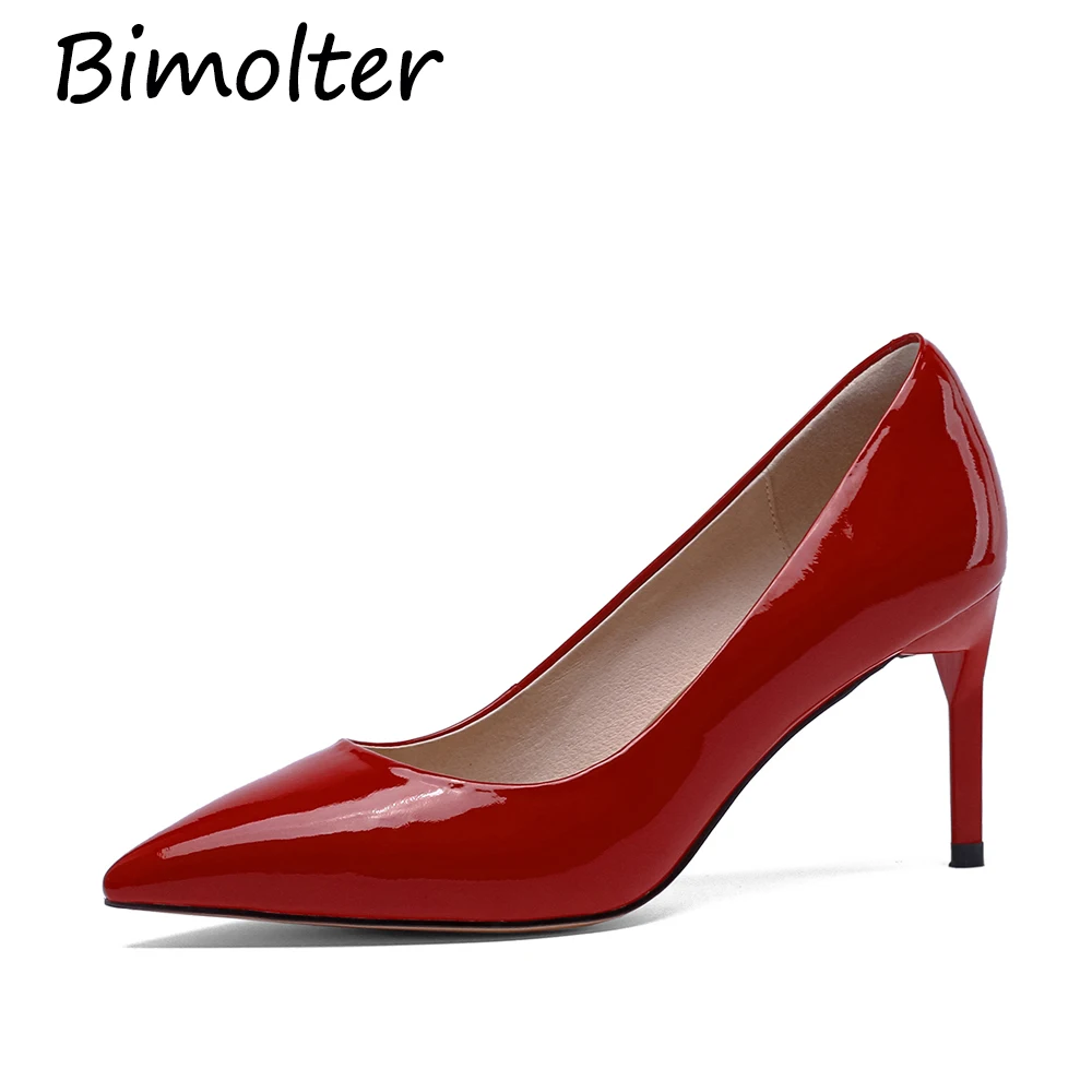 Bimolter Women High Heel Shoes Basic Model Pumps Lady Sexy Pointed Toe Wedding Shoes Pink Red Pumps Handmade Leather Shoes NB02
Bimolter Women High Heel Shoes Basic Model Pumps Lady Sexy Pointed Toe Wedding Shoes Pink Red Pumps Handmade Leather Shoes NB02
