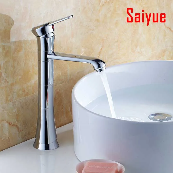Bathroom Sink Faucet Vessel Lavatory One Hole/Handle Mixer Tap chrome finish robinet salle de bain
Bathroom Sink Faucet Vessel Lavatory One Hole/Handle Mixer Tap chrome finish robinet salle de bain
