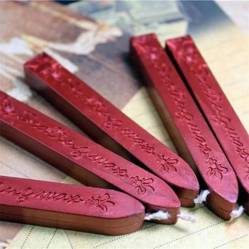 2pcs Retro Manuscript Sealing Seal Wax Sticks Wicks For Postage Letter Vintage design Gold/Red sealing wax sticks supply
2pcs Retro Manuscript Sealing Seal Wax Sticks Wicks For Postage Letter Vintage design Gold/Red sealing wax sticks supply