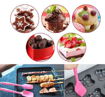 1PCS Silicone Baking Tool Cake Butter Spatula Mixing Batter Scraper Color Random HY99 DC25
1PCS Silicone Baking Tool Cake Butter Spatula Mixing Batter Scraper Color Random HY99 DC25
