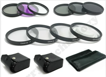 55MM Macro Close Up Set + UV CPL FLD/ ND 2 4 8 Filter Kit for Canon & Nikon DSLR with track number
55MM Macro Close Up Set + UV CPL FLD/ ND 2 4 8 Filter Kit for Canon & Nikon DSLR with track number
