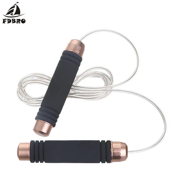 FDBRO New Ultra-speed Ball Bearing Skipping Rope Steel Wire Jumping Ropes For Boxing MMA Gym Fitness Training Jump Rope
FDBRO New Ultra-speed Ball Bearing Skipping Rope Steel Wire Jumping Ropes For Boxing MMA Gym Fitness Training Jump Rope