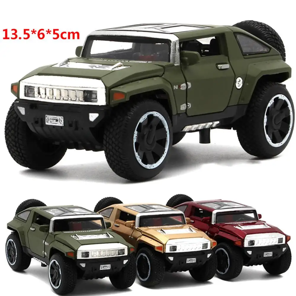 Military Alloy 1:32 Hummer Alloy pull back SUV Car Model Children's Pocket Toys collection Educational toys car kid gifts
Military Alloy 1:32 Hummer Alloy pull back SUV Car Model Children's Pocket Toys collection Educational toys car kid gifts
