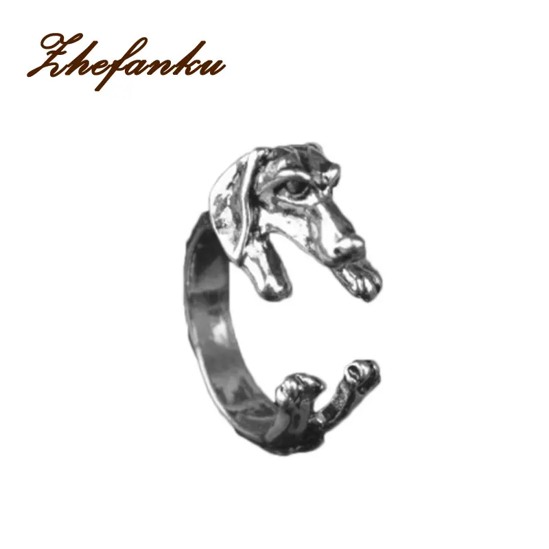 3 Color Retro Rings Adjustable Alternate Male And Female Pug Dog Animal Burst With Big Ears Popular
3 Color Retro Rings Adjustable Alternate Male And Female Pug Dog Animal Burst With Big Ears Popular
