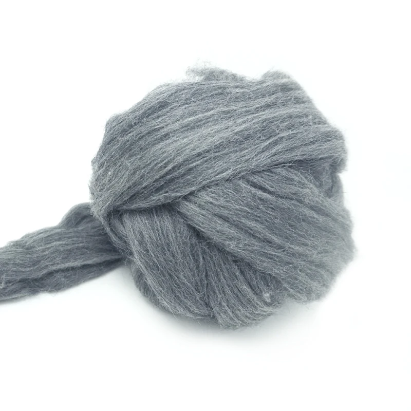 Free shipping 50g Super Fast felting Merino Wool Blended wool in Needle Felt wool felt Mixed color medium grey wet felting
Free shipping 50g Super Fast felting Merino Wool Blended wool in Needle Felt wool felt Mixed color medium grey wet felting
