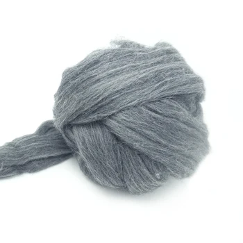 Free shipping 50g Super Fast felting Merino Wool Blended wool in Needle Felt wool felt Mixed color medium grey wet felting
Free shipping 50g Super Fast felting Merino Wool Blended wool in Needle Felt wool felt Mixed color medium grey wet felting