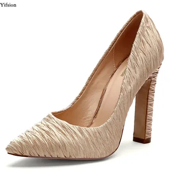 Olomm Women Pumps Square High Heels 11.5 cm Pumps Pointed Toe Sexy Black Blue Gold Red Ladies Wedding Shoes Women US Size 4-13
Olomm Women Pumps Square High Heels 11.5 cm Pumps Pointed Toe Sexy Black Blue Gold Red Ladies Wedding Shoes Women US Size 4-13