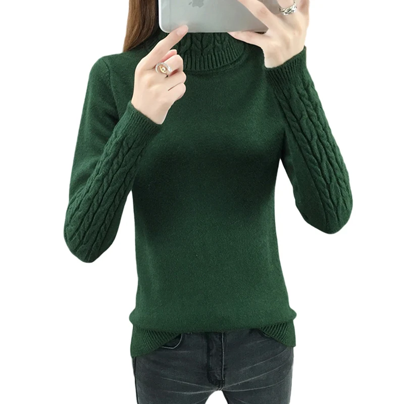 Women Turtleneck Sweater Cashmere Knitted Winter Sweaters Pullovers Female Jumper Tops Fashion Sweater FP2006
Women Turtleneck Sweater Cashmere Knitted Winter Sweaters Pullovers Female Jumper Tops Fashion Sweater FP2006