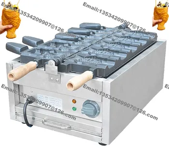 5pcs Bungeoppang Fish Waffle Commercial Use Non-stick 110v 220v Electric Ice Cream Taiyaki Baker Machine Maker Iron
5pcs Bungeoppang Fish Waffle Commercial Use Non-stick 110v 220v Electric Ice Cream Taiyaki Baker Machine Maker Iron