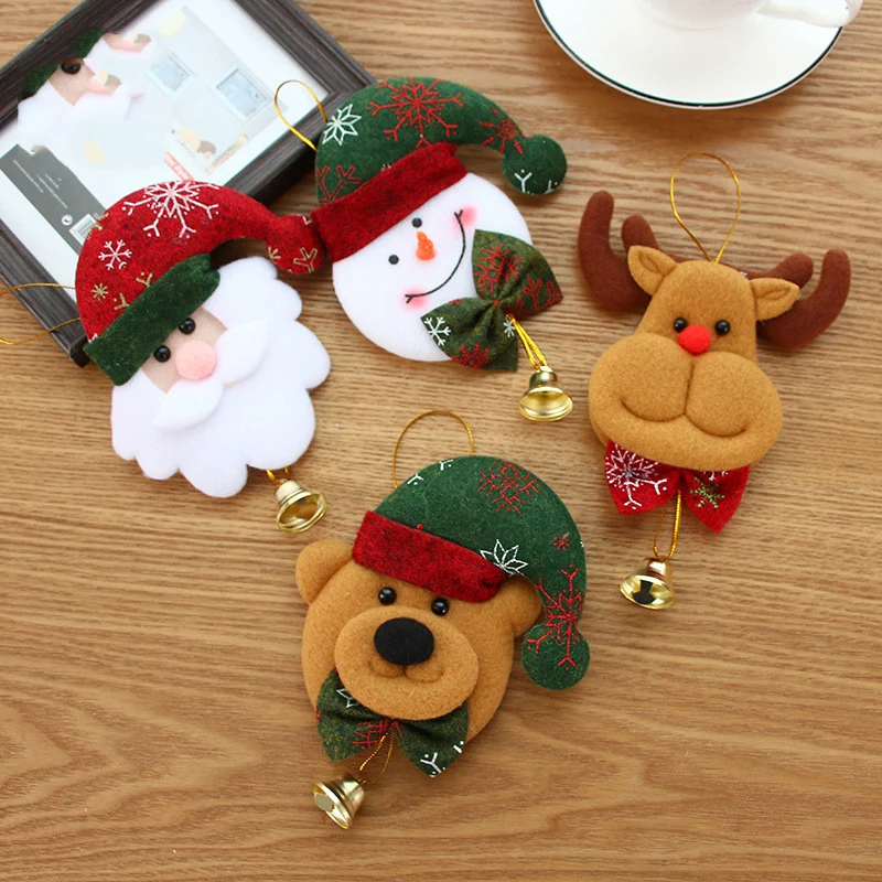 Mini Decorative Christmas Doll Hanging Bell Pendant Decoration Christmas Party Christmas Tree Ornaments
Mini Decorative Christmas Doll Hanging Bell Pendant Decoration Christmas Party Christmas Tree Ornaments