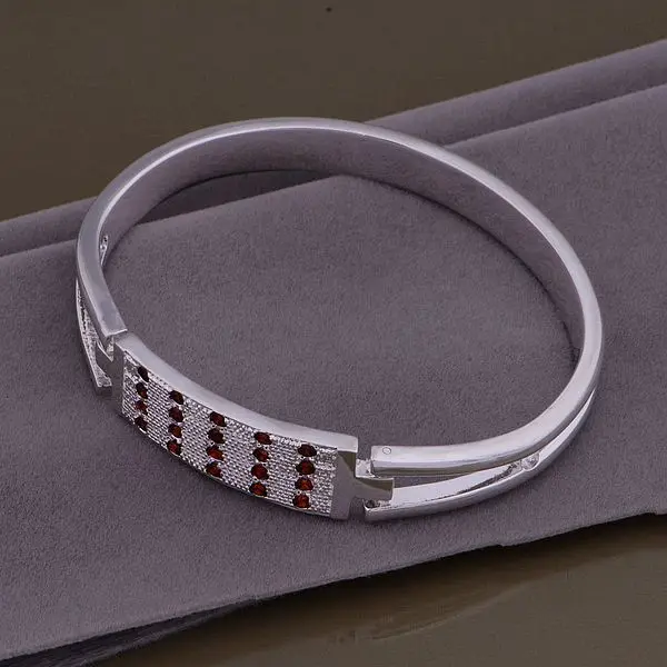 AB161 Hot 925 sterling silver bangle bracelet, 925 silver fashion jewelry Inlaid stone bracelet /akqajbxa angajena
AB161 Hot 925 sterling silver bangle bracelet, 925 silver fashion jewelry Inlaid stone bracelet /akqajbxa angajena