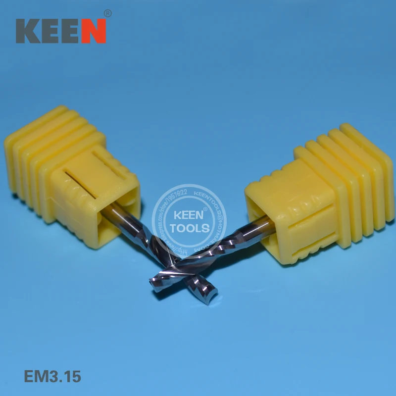 EM3.15mm(H2) Tungsten Carbide Steel Single One Flute Spiral Drill End Mill Milling Cutter Bits For Acrylic,PVC High Quality
EM3.15mm(H2) Tungsten Carbide Steel Single One Flute Spiral Drill End Mill Milling Cutter Bits For Acrylic,PVC High Quality