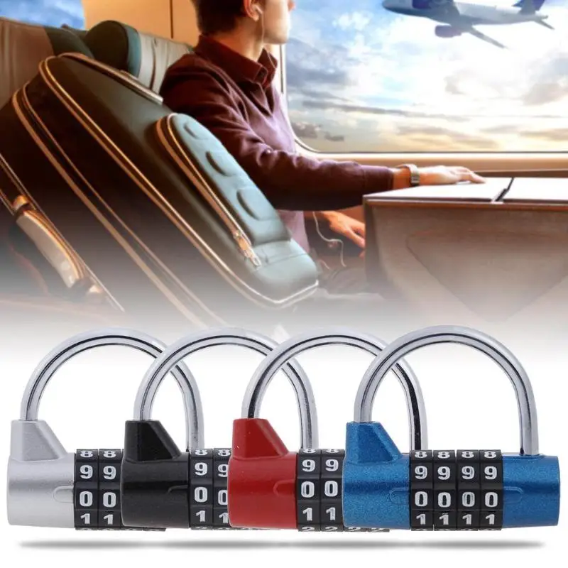 4 Digit Combination Password Lock Zinc Alloy Safety Lock Suitcase Luggage Coded Lock Cupboard Cabinet Locker Padlock
4 Digit Combination Password Lock Zinc Alloy Safety Lock Suitcase Luggage Coded Lock Cupboard Cabinet Locker Padlock