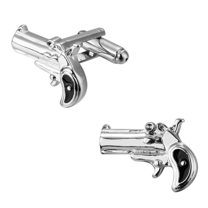 Men's shirts Cufflinks high-quality copper material Silvery pistol Cufflinks 5 pairs of packaging for sale
Men's shirts Cufflinks high-quality copper material Silvery pistol Cufflinks 5 pairs of packaging for sale