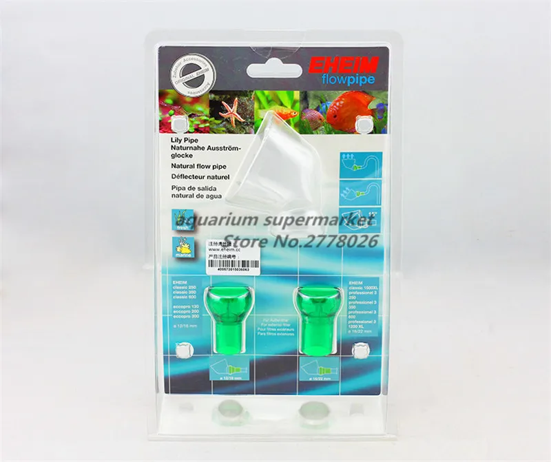 HONGYI 1 piece EHEIM lily Natural flow outlet 12/16 mm 16/22 mm The fish tank Filter accessories
HONGYI 1 piece EHEIM lily Natural flow outlet 12/16 mm 16/22 mm The fish tank Filter accessories