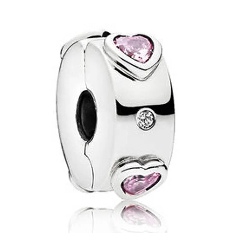 S925 Silver DIY Jewelry Explosion of Love Clip Stoppers Charms fit Pandora Bracelet Bangle Pink Love Heart
S925 Silver DIY Jewelry Explosion of Love Clip Stoppers Charms fit Pandora Bracelet Bangle Pink Love Heart