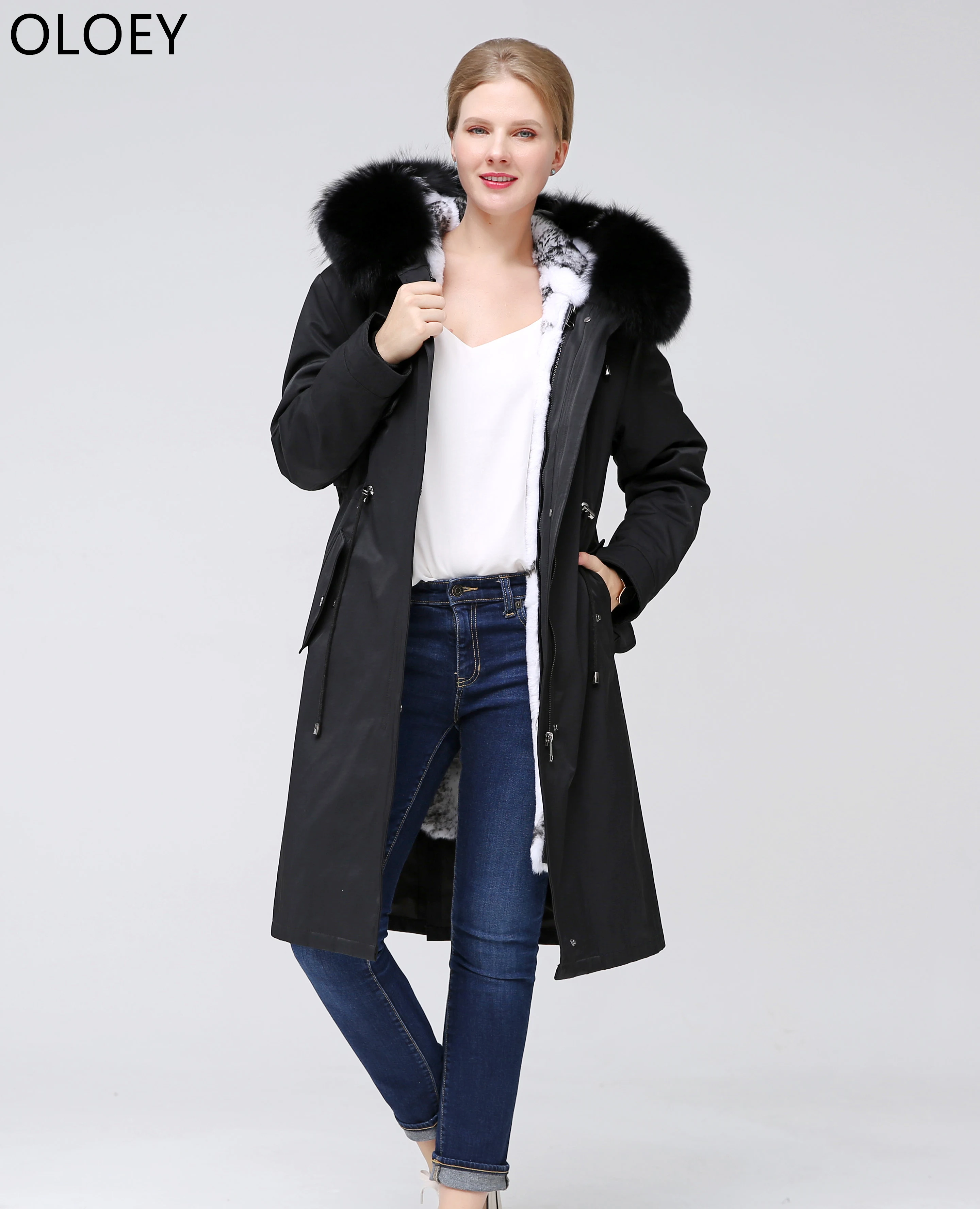 2019 new fox fur oversized fur collar long coat, detachable lined with rabbit fur winter coat
2019 new fox fur oversized fur collar long coat, detachable lined with rabbit fur winter coat