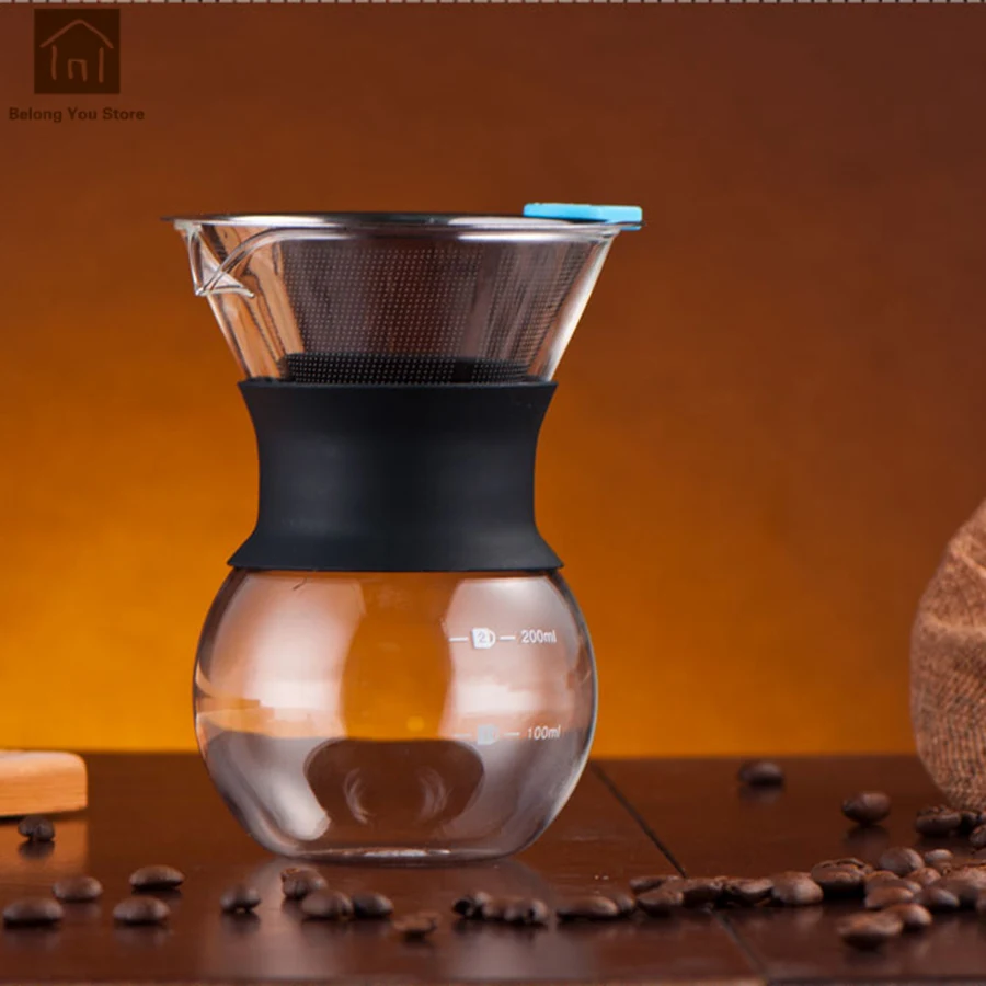 Hand Washed Coffee Pot Home Glass Handle Punch Stainless Jug Decantador Teapot Maker Cafeteira Cup For Espresso Coffee WKB011
Hand Washed Coffee Pot Home Glass Handle Punch Stainless Jug Decantador Teapot Maker Cafeteira Cup For Espresso Coffee WKB011