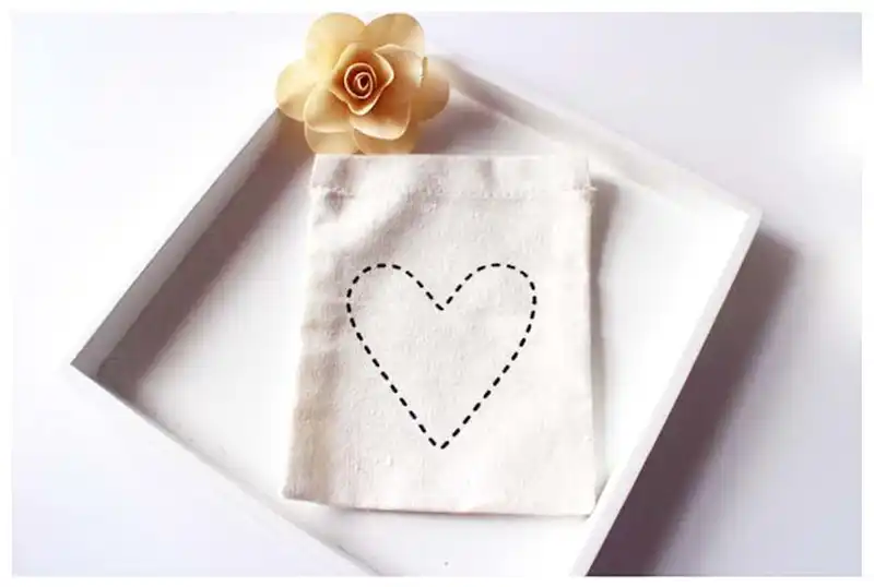printing cotton gift bags wedding gift drawstring bags jewelry