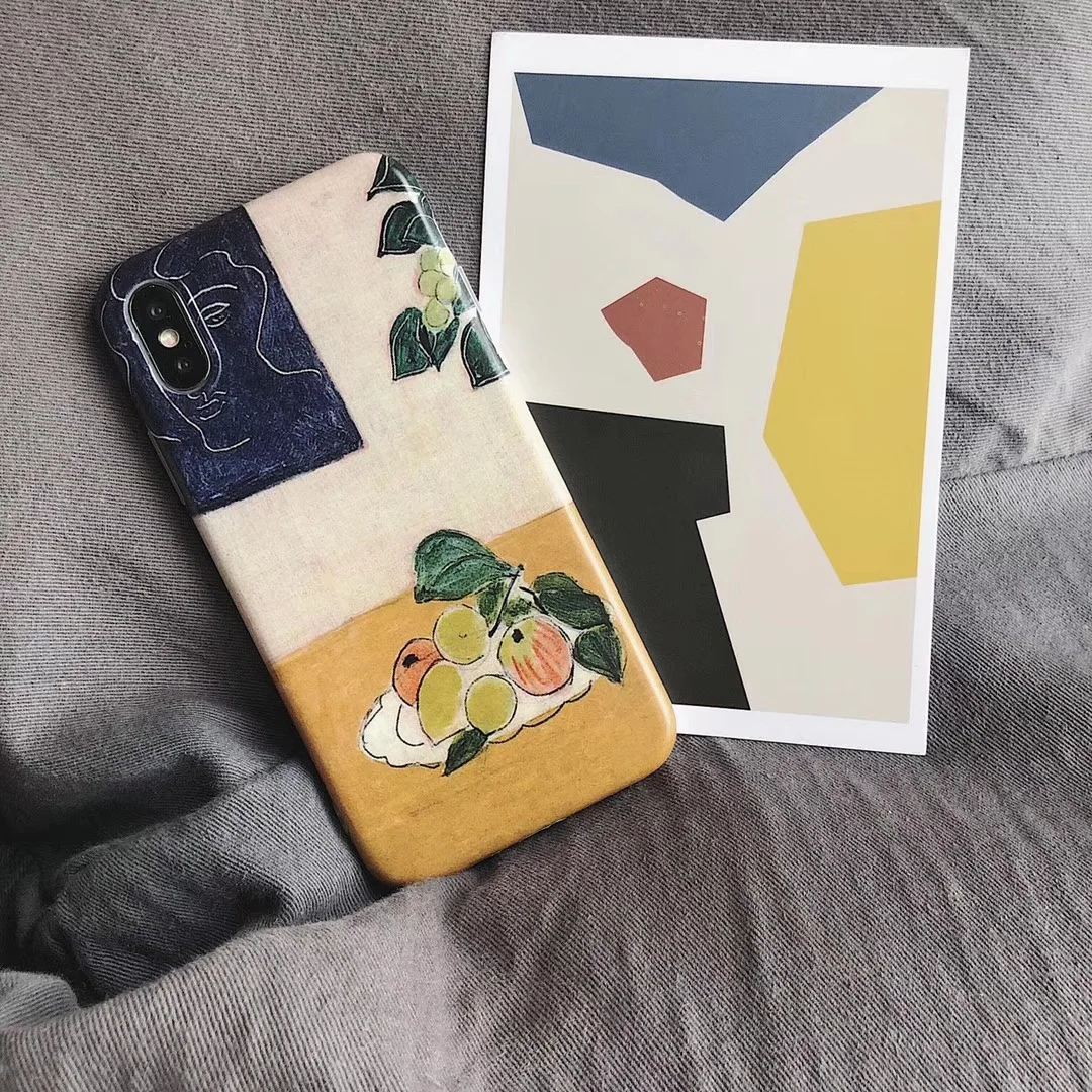 European Oil Painting Phone Case for iPhone XS MAX XR Cartoon Fruit Silicone TPU Back Cover for iPhone X 8 7 6S 6 Plus Case Capa
European Oil Painting Phone Case for iPhone XS MAX XR Cartoon Fruit Silicone TPU Back Cover for iPhone X 8 7 6S 6 Plus Case Capa