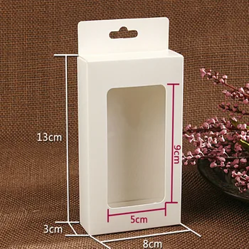30Pcs/Lot 3x8x13cm Cardboard Packing Window Box For Earphone Cellphone Data Line Event Electronic Product Package Hang Hole Box
30Pcs/Lot 3x8x13cm Cardboard Packing Window Box For Earphone Cellphone Data Line Event Electronic Product Package Hang Hole Box