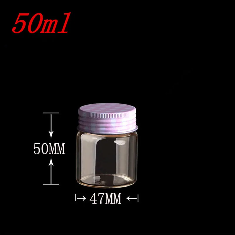 10 pcs 47x50 mm Small Glass Bottles With Pink Metal Screw Cap DIY 50ml Empty Storage Bottles Glass Containers Jars
10 pcs 47x50 mm Small Glass Bottles With Pink Metal Screw Cap DIY 50ml Empty Storage Bottles Glass Containers Jars