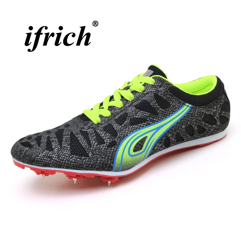 Couples Track and Field Shoes Black Green Sport Nails Sneakers Male Spring Summer Lightweight Spikes for Athletic Shoes Female
Couples Track and Field Shoes Black Green Sport Nails Sneakers Male Spring Summer Lightweight Spikes for Athletic Shoes Female