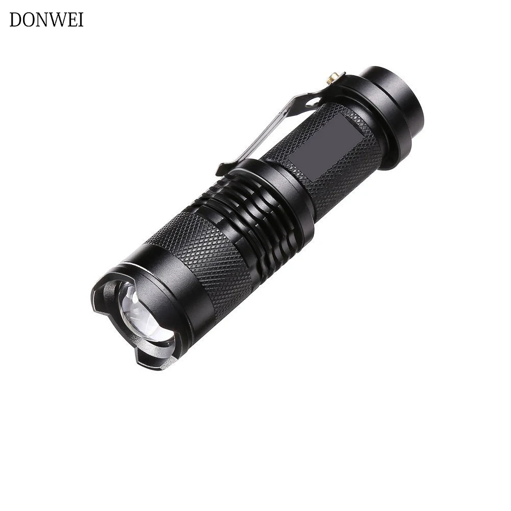 Portable CREE Q5 Black Focus Mini Flashlight Waterproof Adjustable 2000LM LED Flashlight Torch penlight Outdoor Camping Light
Portable CREE Q5 Black Focus Mini Flashlight Waterproof Adjustable 2000LM LED Flashlight Torch penlight Outdoor Camping Light
