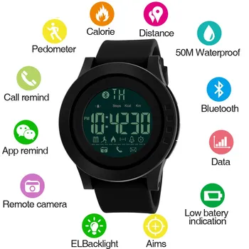 2019 New Men Smart Watches Sport Pedometer Calorie Bluetooth Watches Call Message Reminder Smartwatch for ios Android phone
2019 New Men Smart Watches Sport Pedometer Calorie Bluetooth Watches Call Message Reminder Smartwatch for ios Android phone