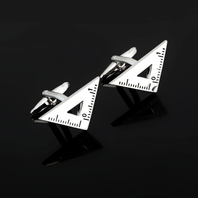 Fashion High Quality Hot Fashion men cuff links silvery triangle cufflinks Brand cuff buttons cuff links for Teacher's gift
Fashion High Quality Hot Fashion men cuff links silvery triangle cufflinks Brand cuff buttons cuff links for Teacher's gift