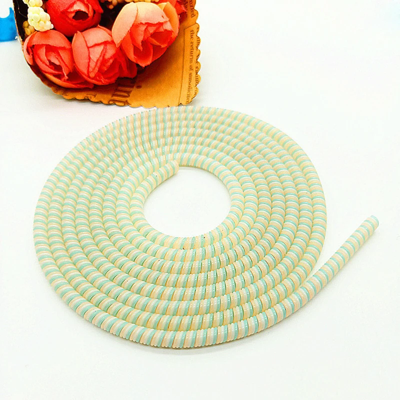 1.5M USB Charging Data Line Cable Protector Wire Cord Protection Wrap Cable Winder Organizer
1.5M USB Charging Data Line Cable Protector Wire Cord Protection Wrap Cable Winder Organizer