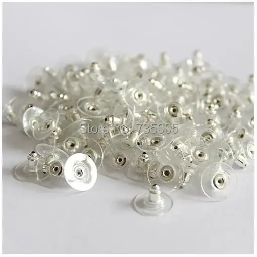 500Pcs/Lot Free shipping! High-quality 11X6MM Silver-plated Earring Back Stoppers Ear Post Nut
500Pcs/Lot Free shipping! High-quality 11X6MM Silver-plated Earring Back Stoppers Ear Post Nut