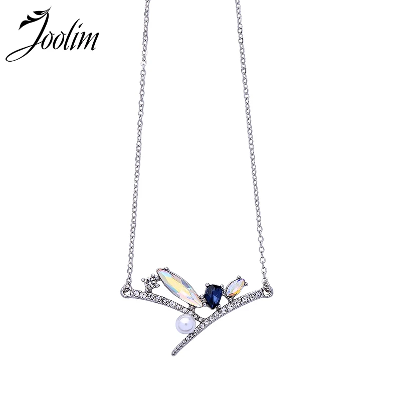 Joolim Delicate Blue Glass Pendant Necklace Design Jewelry Fashion Necklace Wholesale
Joolim Delicate Blue Glass Pendant Necklace Design Jewelry Fashion Necklace Wholesale