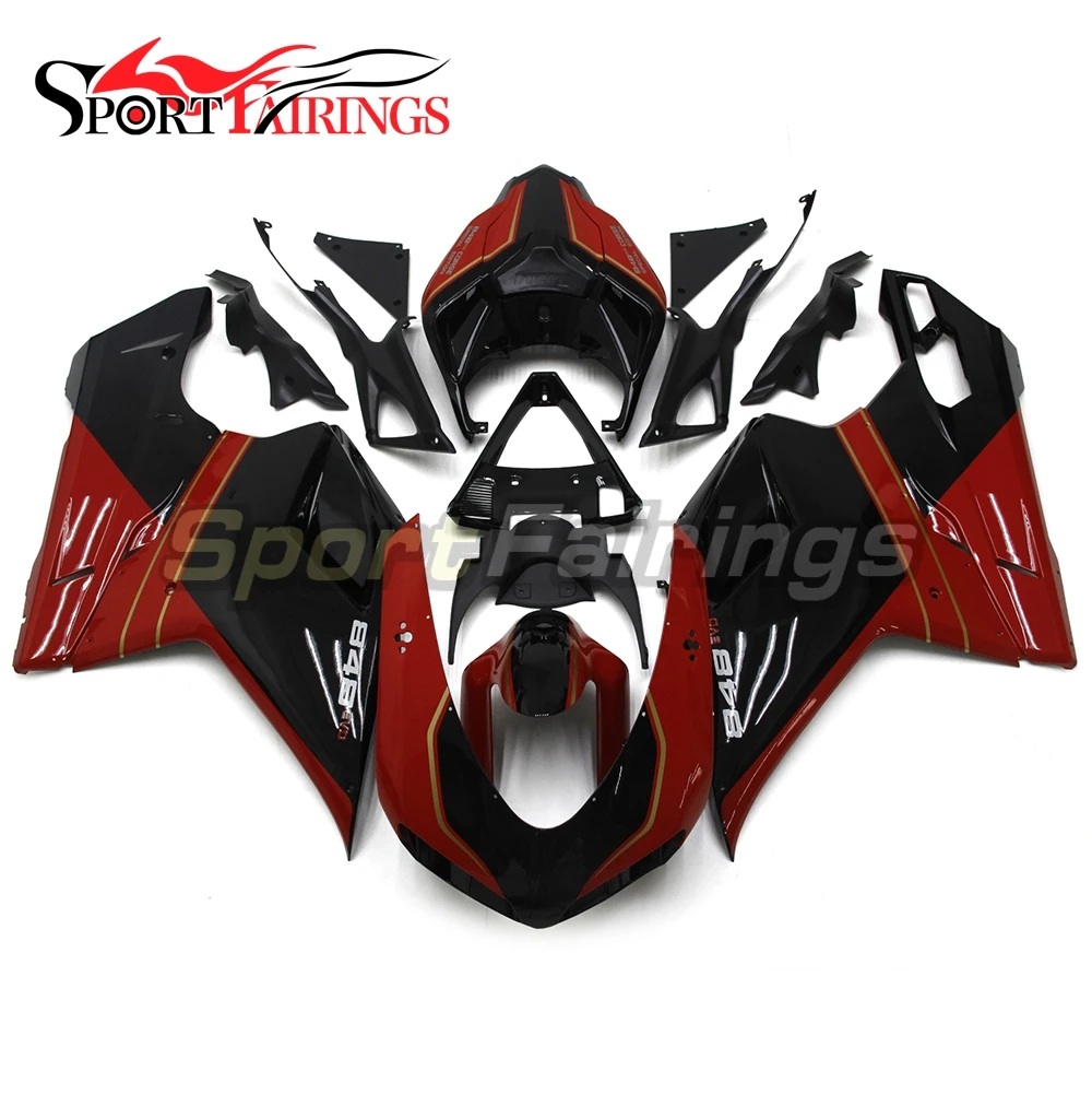 Red Black Complete Fairings For DUCATI 1198 1098 1098s 848 EVO 2007 2009 2010 2011 2012 Injection ABS Motorcycle Fairing Kit
Red Black Complete Fairings For DUCATI 1198 1098 1098s 848 EVO 2007 2009 2010 2011 2012 Injection ABS Motorcycle Fairing Kit