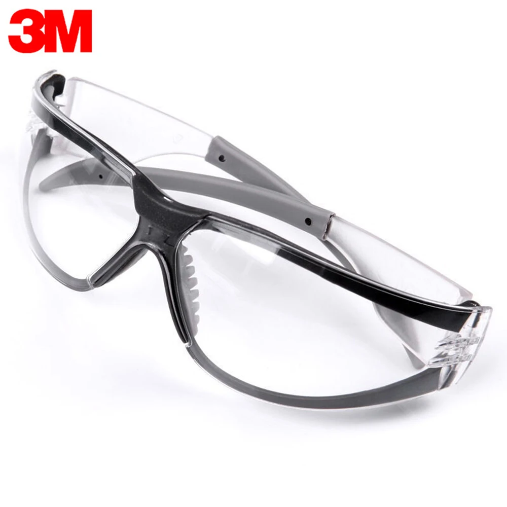 

3M 11394 Safety Glasses Goggles Anti-Fog Antisand Windproof Dust Resistant Transparent Glasses Protective Working Eyewear