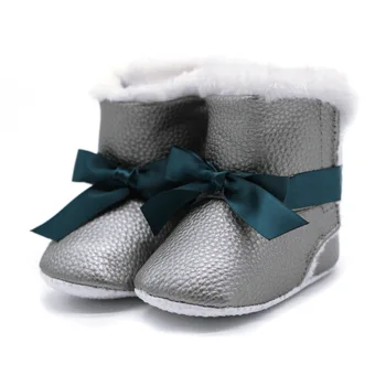 New Autumn winter infant baby girls boys boot lace up bow toddler moccasins soft sole PU leather with fur keep warm boots
New Autumn winter infant baby girls boys boot lace up bow toddler moccasins soft sole PU leather with fur keep warm boots
