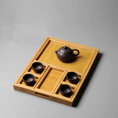Kung Fu tea set Bamboo combination multi-match tea tray square dry bubble chahai dish tea point fruit tray Tea accessories
Kung Fu tea set Bamboo combination multi-match tea tray square dry bubble chahai dish tea point fruit tray Tea accessories