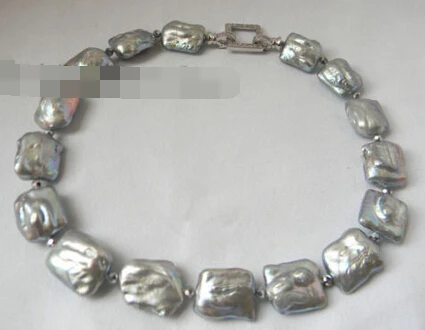 charm Jew.657 AA 19MMx21MM Silvery Rectangle Freshwater Pearl Necklace Earring Set (A0516)
charm Jew.657 AA 19MMx21MM Silvery Rectangle Freshwater Pearl Necklace Earring Set (A0516)