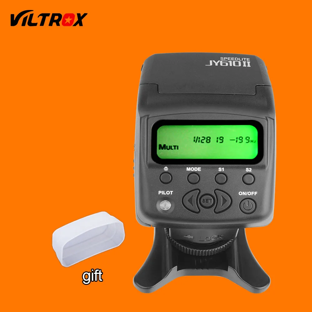 Viltrox JY-610II Mini LCD Flash Speedlite + White Diffuser + Flash Stand for Canon Nikon Pentax Olympus Sony A7 A6000 A6300
Viltrox JY-610II Mini LCD Flash Speedlite + White Diffuser + Flash Stand for Canon Nikon Pentax Olympus Sony A7 A6000 A6300