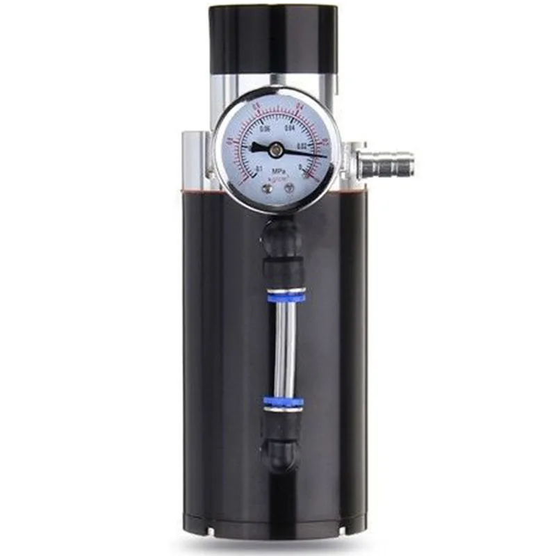 Black Universal Aluminum Oil Catch Reservoir Car Engine Breather Tank Can + Vacuum Pressure Gauge Car Accessories
Black Universal Aluminum Oil Catch Reservoir Car Engine Breather Tank Can + Vacuum Pressure Gauge Car Accessories