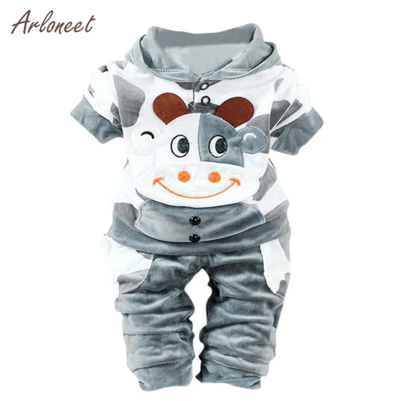 ARLONEET Newborn Baby Girls Boys Cartoon Cow Warm Outfits Clothes Velvet Hooded Tops Set Clothes Set Long sleeve 0530
ARLONEET Newborn Baby Girls Boys Cartoon Cow Warm Outfits Clothes Velvet Hooded Tops Set Clothes Set Long sleeve 0530