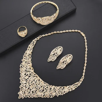 missvikki African Nigerian Bridal Fashion Wedding Jewelry 4 PC Romantic Jewelry Set with Full Mini Cubic Zirconia Top Quality
missvikki African Nigerian Bridal Fashion Wedding Jewelry 4 PC Romantic Jewelry Set with Full Mini Cubic Zirconia Top Quality