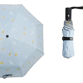 Multicolor Automatic Umbrella Rain Woman Anti-UV Female Parasol Black Coating Business Sunny & Rainy Female's Umbrella paraguas
Multicolor Automatic Umbrella Rain Woman Anti-UV Female Parasol Black Coating Business Sunny & Rainy Female's Umbrella paraguas
